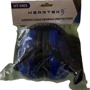 Heartek Junior On-Ear Hearing Protection Headphones - Blue